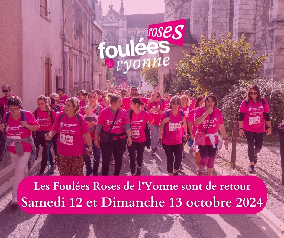 Les foulées roses les 12 & 13 octobre 2024