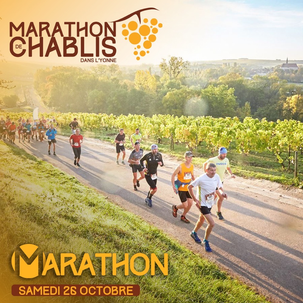 Marathon de Chablis le 26 octobre 2024